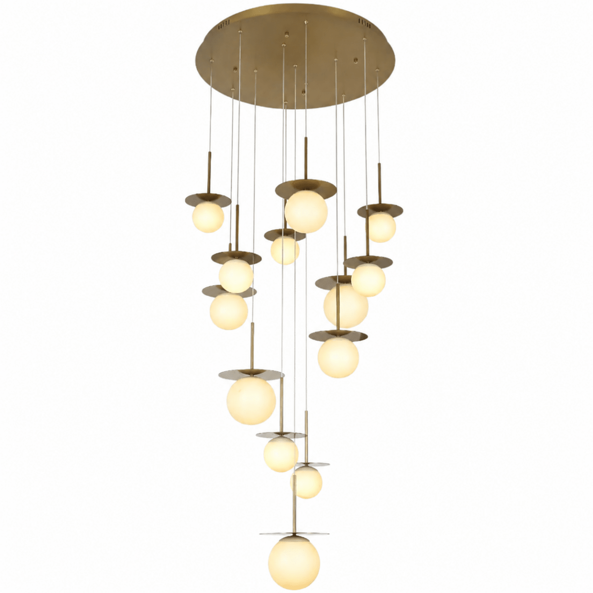 Velora Sphere 13 - Globe Glass Chandelier