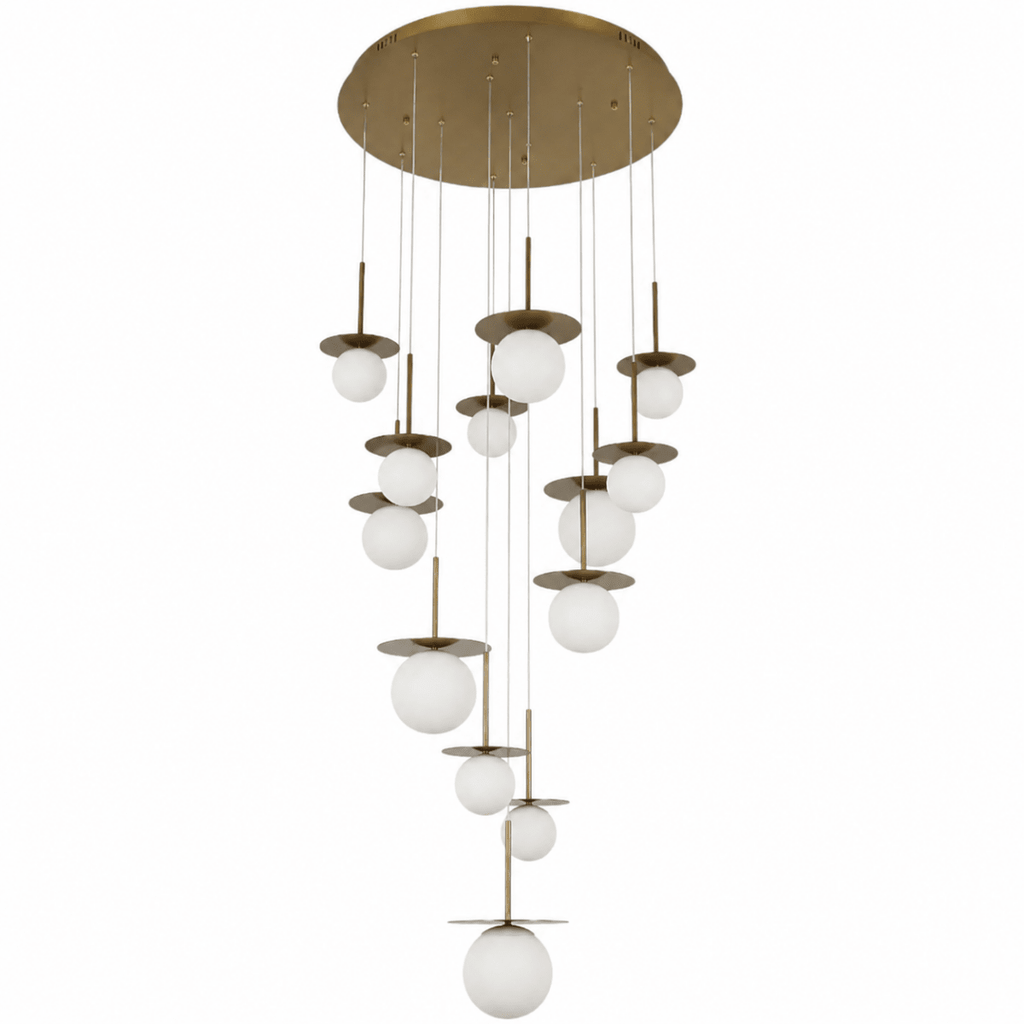 Velora Sphere 13 - Globe Glass Chandelier