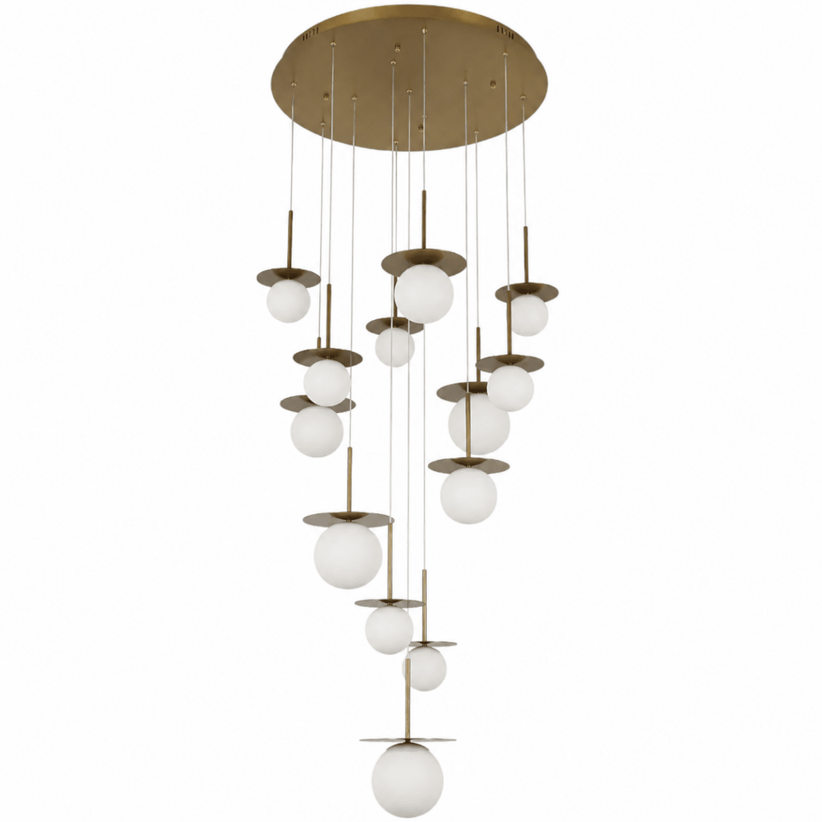 Velora Sphere 13 - Globe Glass Chandelier