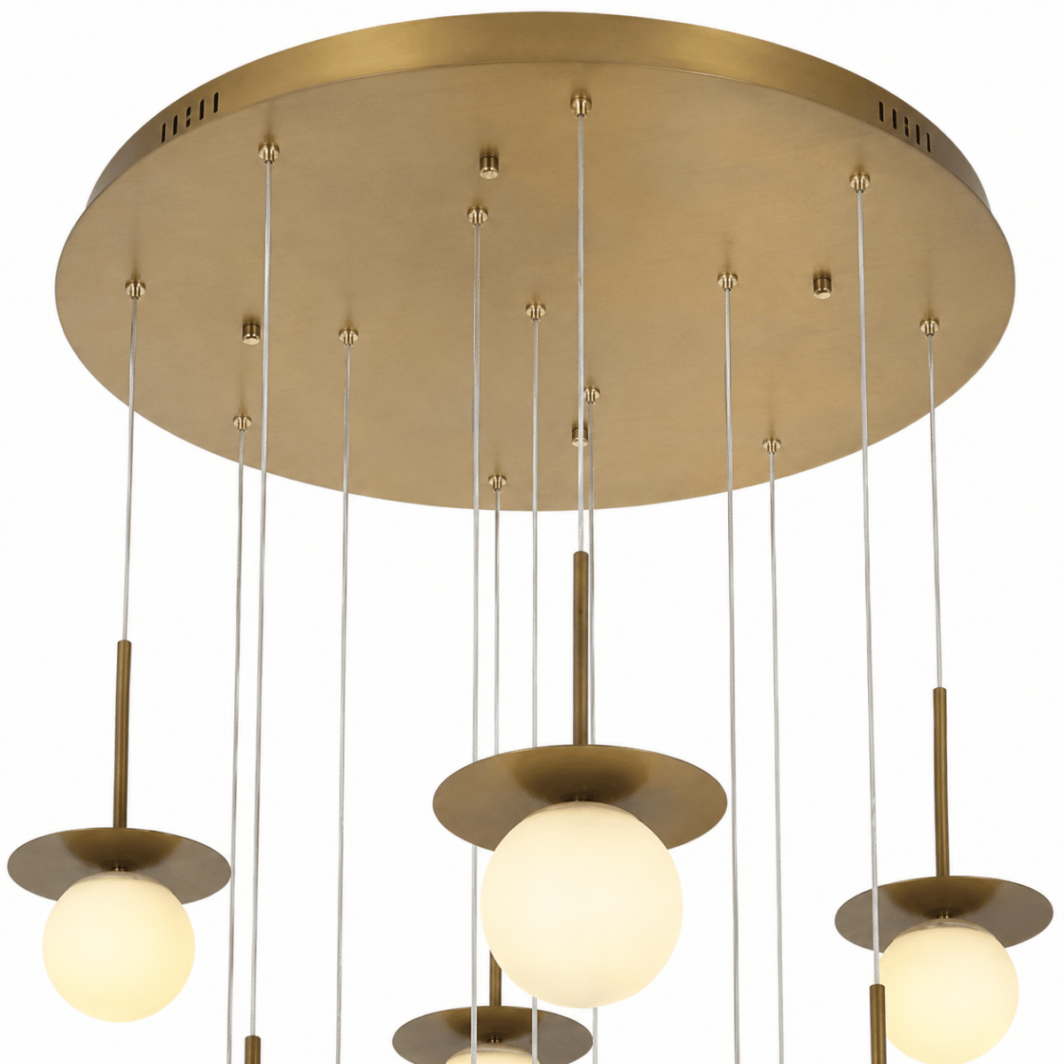 Velora Sphere 13 - Globe Glass Chandelier