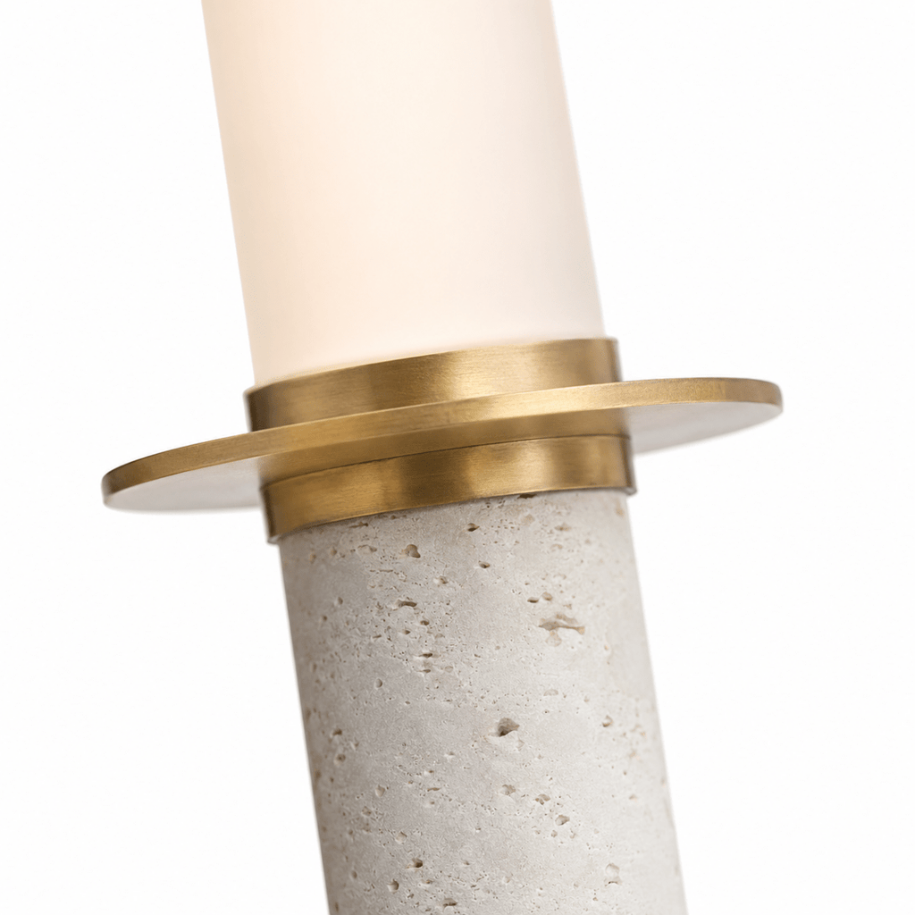 Vertura Cylinder 9-Light Glass Chandelier